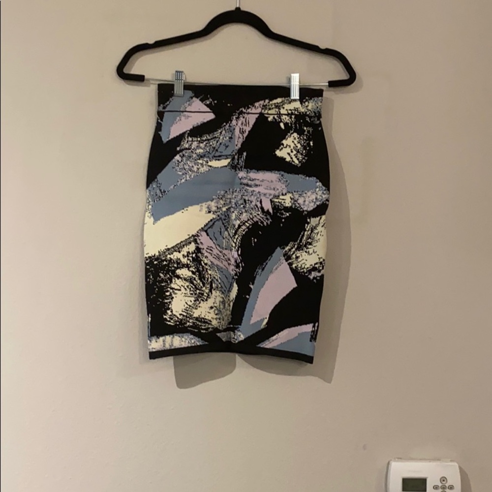 BCBG PAVEL Bandage Skirt